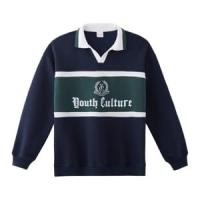 เบสิโค เสื้อคอปกแขนยาวผู้ชาย รุ่น FSWN25Q4YM16W สีกรมท่า