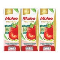 ราคา มาลี น้ำสตรอเบอร์รีผสมน้ำผลไม้รวม 100% 200 มล. แพ็ค 3 (8853333027471)