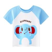 เบสิโค เสื้อ สำหรับเด็กผู้ชาย รุ่น BKAS2510TB02 สีฟ้า ขนาด 2-3 ปี