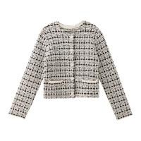 เบสิโค เสื้อ Tweed แบบยืด สำหรับผู้หญิง รุ่น FDNC25Q4LW004 สีดำ ขนา