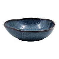 เบสิโค ชามญี่ปุ่นขอบหยัก 6.5 นิ้ว รุ่น Japan2 สี Indigo