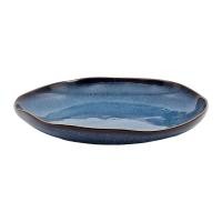เบสิโค จานญี่ปุ่นขอบหยัก 9.5 นิ้ว รุ่น Japan2 สี Indigo