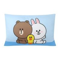 ราคา ไลน์ เฟรนส์ หมอนหนุน ลายบราวน์ โคนี่ แซลลี่ 19 x 29 นิ้ว (8859691920560)