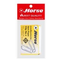 ราคา ตราม้า ลวดเสียบกระดาษ เบอร์ 1 แพ็ค 50 (8851552132006)