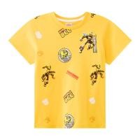 ทรานส์ฟอร์มเมอร์ส เสื้อยืด AOP เด็กชาย รุ่น BMAR2505LB004 สีเหลื
