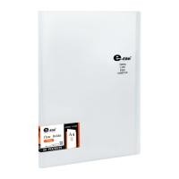 อี-ไฟล์ แฟ้มโฮลเดอร์ 20 ซอง ปกสอด รุ่น 710A-CL