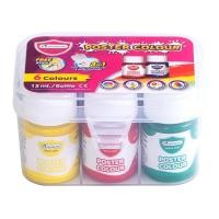 ราคา มาสเตอร์อาร์ต ชุดสีโปสเตอร์ 6 สี 15 มล./ขวด (8851907315979)