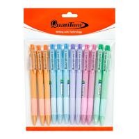 ราคา ควอนตั้ม ปากกาลูกลื่น 007 Hitz 0.7 มม. x 12 ด้าม คละสี (8851907323905)