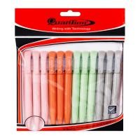 ควอนตั้ม ปากกาลูกลื่นทวิสต์ 0.5 มม. แพ็ค 12 คละสี