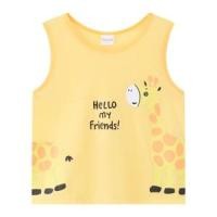 เบสิโค เสื้อกล้าม สำหรับเด็กชาย รุ่น BKAS2511TB01 สีเหลือง ขนา