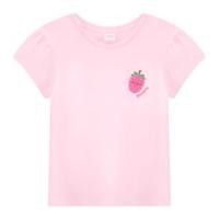 เบสิโค เสื้อยืดปักอก สำหรับเด็กหญิง รุ่น BCAL2511LG007 สีชมพู