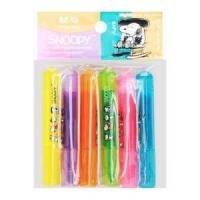 เอ็มแอนด์จี x สนูปปี้ ปากกาไฮไลท์ รุ่น SHM22578 แพ็ค 6 คละสี