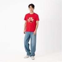 ราคา เบสิโค เสื้อยืดตรุษจีน สำหรับผู้ชาย รุ่น FSWN26Q1YM002 สีแดง ข (2000008638036)