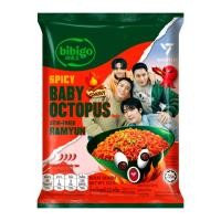 ราคา บิบิโก x เซเวนทีน รามยอน รสปลาหมึกเล็กผัดเผ็ด 122 ก. (9555050302907)