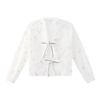 เบสิโค เสื้อเบลาส์ สำหรับผู้หญิง รุ่น FPPM26Q1LC004 สีขาว ขนาด M