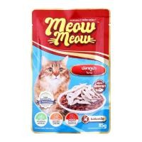 ราคา เหมียว เหมียว อาหารแมว รสปลาทูน่า 85 ก. (8859160401057)
