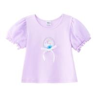 เบสิโค x ดิสนีย์ เสื้อเด็กหญิง Frozen รุ่น FMTN2601TG03 สีม่วง