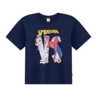 มาร์เวล x เบสิโค เสื้อยืด สำหรับเด็กชาย รุ่น FMTN2601LB028 สีกรม