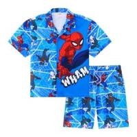 มาร์เวล ชุดเซตฮาวายเด็กชาย Spider-Man รุ่น FMTN2601LB034 สีฟ้า