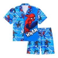 มาร์เวล ชุดเซตฮาวายเด็กชาย Spider-Man รุ่น FMTN2601LB034 สีฟ้า ขนาด 10