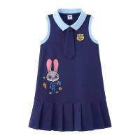 ดิสนีย์ ชุดเดรส Zootopia เด็กหญิง รุ่น FMTN2601LG001 สีกรมท่า ขนาด 8