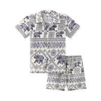 เบสิโค ชุดเสื้อและกางเกงเด็กชาย สีกรมท่า