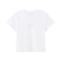 เบสิโค เสื้อยืดผู้หญิง สีขาว