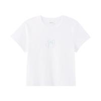 เบสิโค เสื้อยืดผู้หญิง สีขาว ไซส์ M