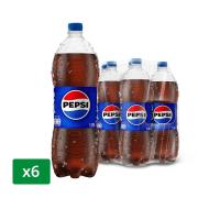 เป๊ปซี่ โคล่า สูตรน้ำตาลน้อย 1.95 ล. x 6 ขวด
