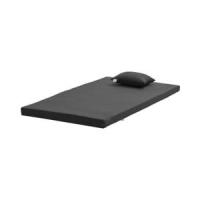 ไมดาส ท็อปเปอร์ รุ่น Basic Living 3 ฟุต หนา 2.5 นิ้ว สีเทาเข้ม