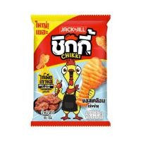 ราคา แจ็ค แอนด์ จิล ชิกกี้ ขนมทอดกรอบ รูปน่องไก่ รสไก่ทอดซอ (8850309228535)