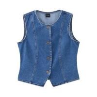ราคา เบสิโค เสื้อแขนกุดผู้หญิง สียีนส์ ไซส์ M (2000008745291)