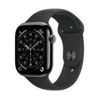 ราคา Apple Watch Series 11 GPS + Cellular 46mm Slate Titanium with Black Sport Band - S/M (MFD14SA/A) (A0174227)
