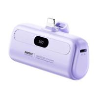 ราคา POWER BANK 5000 mAh REMAX (10W,RPP-633,Lightning) Purple (A0168814)