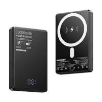 ราคา POWER BANK 10000 mAh REMAX (20W,RPP-109, Wireless Magnetic) Black (A0163241)