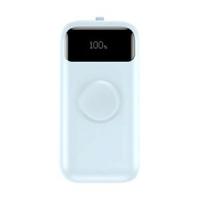 ราคา POWER BANK 10000 mAh PISEN (22.5W,TP-D104) Blue + Magnetic Wireless Charger with iWatc (A0163709)