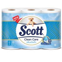 ราคา สก๊อตต์คลีนแคร์เบบี้พาวเดอร์กระดาษชำระหนา 3ชั้น แพค 6ม้วน Scott Clean Care Baby Powder 3 Ply Pack 6roll (8888336024226)