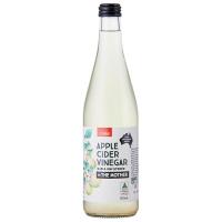 ราคา โคลส์น้ำส้มสายชูหมักจากน้ำแอปเปิ้ล 500มล. Coles Apple Cider Vinegar 500ml. (9310645261881)