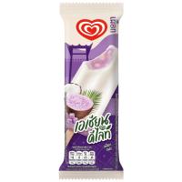 ราคา วอลล์ไอศกรีมเอเชี่ยนดีไลท์รสเผือก 67กรัม Walls Ice Cream Asian Delight Taro 67g. (8851932030656)