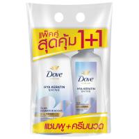 ราคา โดฟชายน์แชมพูแอนด์คอนดิชันเนอร์ 350มล. 1แถม1 Dove Shine Shampoo & Conditioner 350ml. 1Free1 (8851932466691)