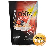 ราคา มายช้อยส์ข้าวโอ๊ตอบชนิดละเอียด 400กรัม My Choice Instant Oat 400g. (8853474024346)
