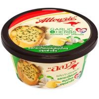 ราคา อลาวรี่สเปรดทาขนมปังรสเนยกระเทียมและสมุนไพร 120กรัม Allowrie Garlic&Herb Butter 120g. (8850332165005)