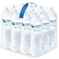 ราคา สิงห์น้ำดื่ม 750ซีซี แพค 12 Singha Drinking Water 750cc. Pack 12 (8850999322025)