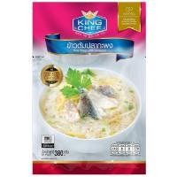 ราคา คิงเชฟข้าวต้มปลากะพง 380กรัม King Chef Rice Soup with Snapper 380g. (8853652019003)
