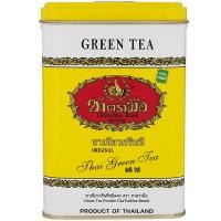 ราคา ชาตรามือชาเขียวผงปรุงสำเร็จรสต้นตำรับกระป๋อง 2.5กรัม แพค 50ซอง Cha Tra Mue Thai Green Tea Mixes Original Tin 2.5g. Pack 50bags (8850370481143)