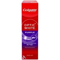 ราคา คอลเกตยาสีฟันอ๊อพติคไวท์เพอร์เพิล 100กรัม Colgate Optic White Purple Toothpaste 100g. (6920354836930)