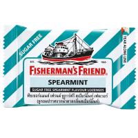 ราคา ฟิชเชอร์แมนลูกอมซูการ์ฟรีสเปียร์มินต์ 22กรัม Fishermans Friend Spearmint 22g. (96083864)