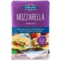 ราคา เอ็มบอร์คมอสซาเรลล่าชีส7สไลด์ 150กรัม Emborg Mozzarella Cheese 7Slices 150g. (5704025033818)