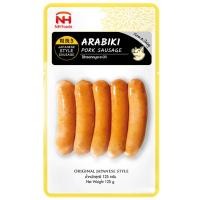 ราคา นิปปอนแฮมกรุ๊ปไส้กรอกหมูอะระบิกิ 125กรัม Nipponham Group Arabiki Pork Sausage 125g. (8859212600124)