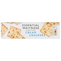 ราคา เวทโทรสครีมแครกเกอร์ 300กรัม Waitrose Essential Cream Crackers 300g. (5000169016671)